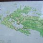 Carte du Parc National de "Otok Mljet"